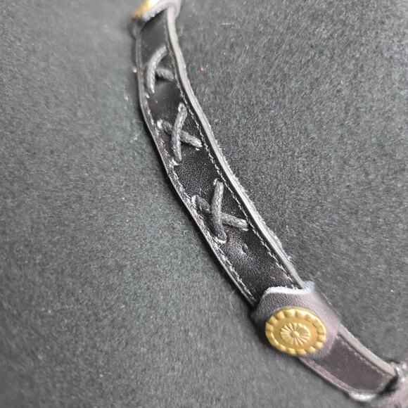 Twister Dakoda Crushable Black M Felt Wool Cowboy Unisex Hat. Warm. Western Rare - Picture 6 of 12